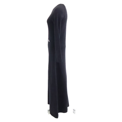 如同新品 国内正品 24AW 4H2528D1 100%羊绒 Serre吊坠 长袖针织连衣裙 34 女士
