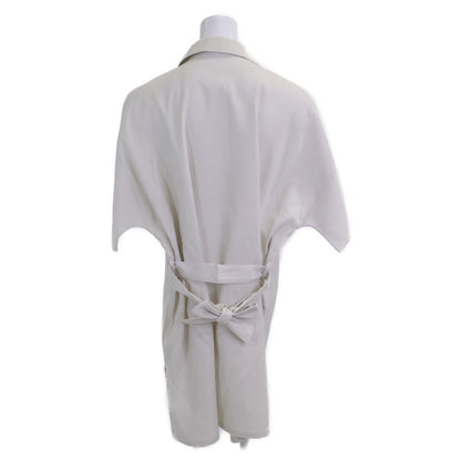 HERMES Hermes New Condition Domestic Regular 24SS 4E3528DO Cotton x Nylon Chaine d'Ancre Button Belted Shirt Dress