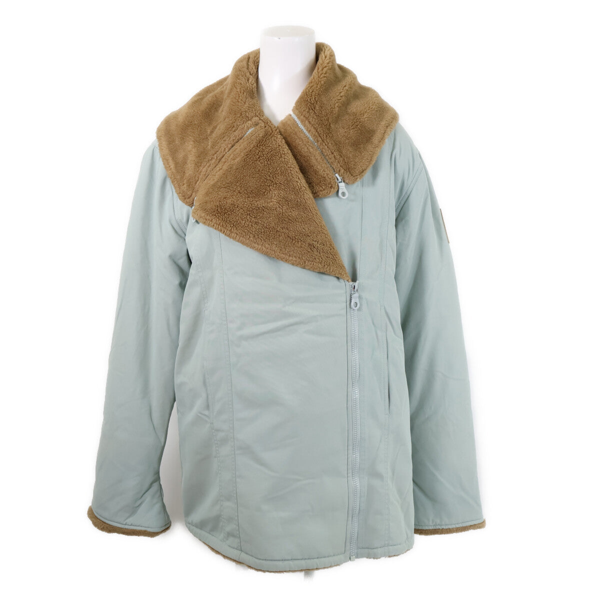 CHANEL CHANEL 【domestic authorized】Sports Line 01A Coco Mark zip inner shearling coat