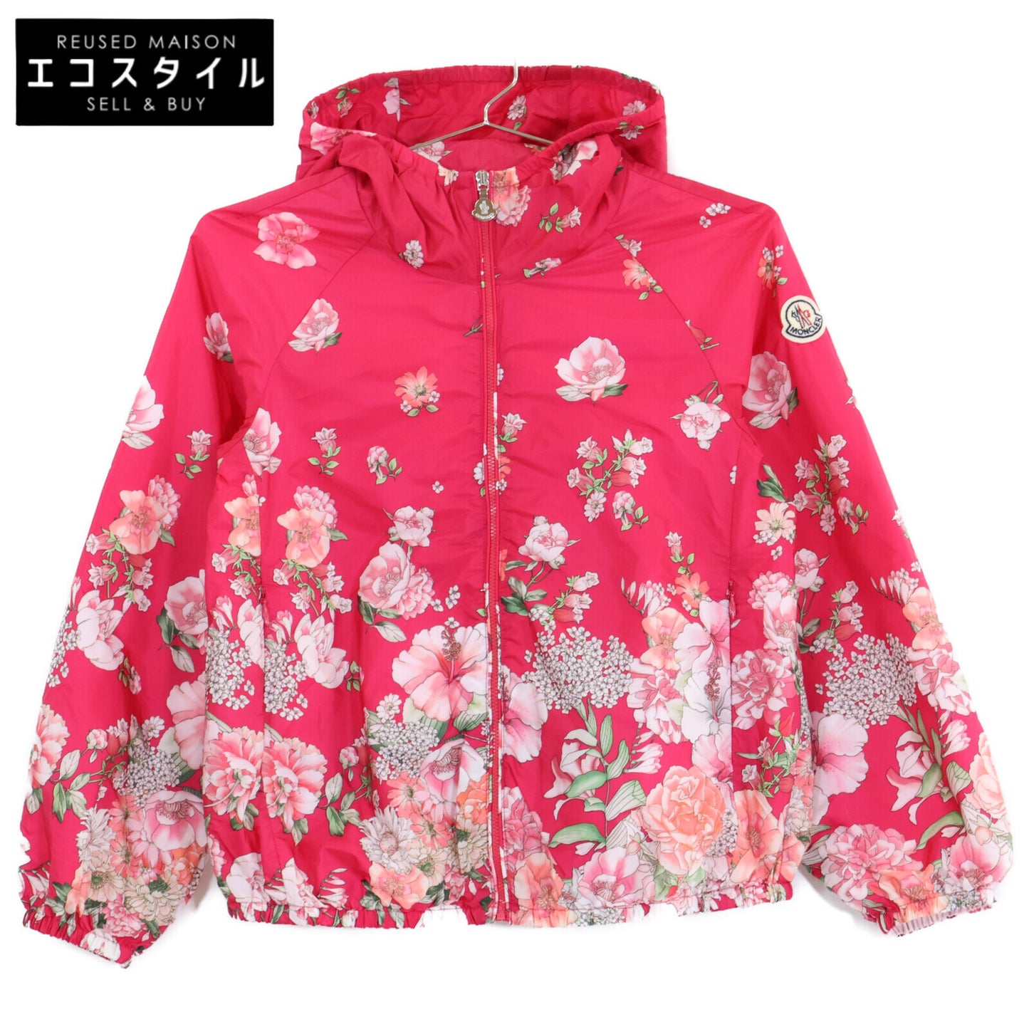 MONCLER 盟可睐 【美品】GIASONE 夹克 花卉印花 连帽夹克