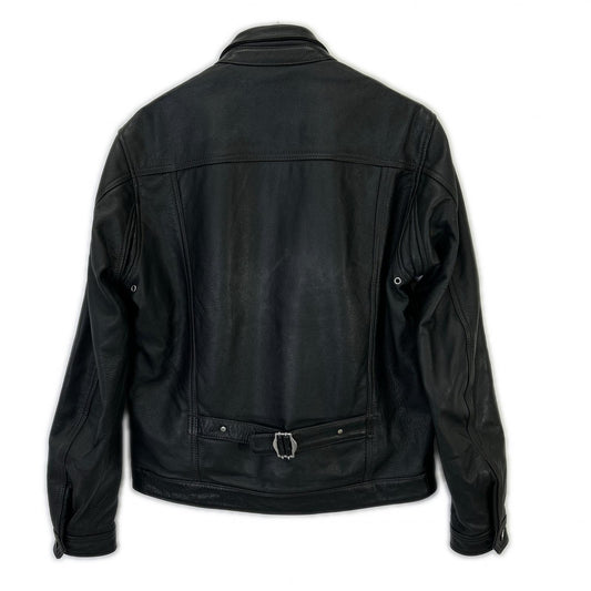 KADOYA カドヤ ブラック DT-LEATHER JAC シングルライダースジャケット ジャケット
