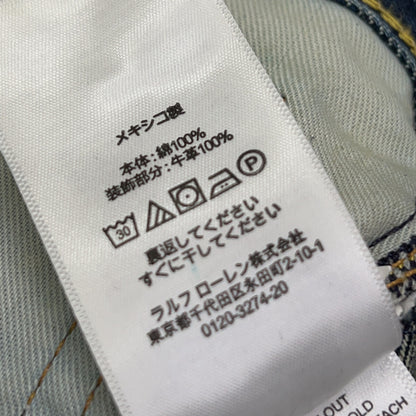POLO RALPH LAUREN POLO 拉夫劳伦 【国内正品】710757394001 破洞拼接纽扣门襟牛仔裤 下装 29 男款