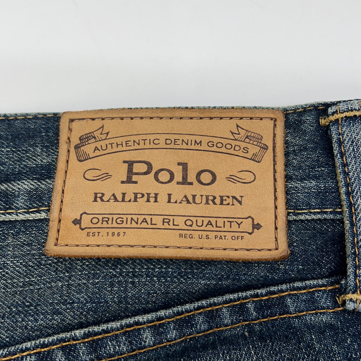 POLO RALPH LAUREN POLO 拉夫劳伦 【国内正品】710757394001 破洞拼接纽扣门襟牛仔裤 下装 29 男款
