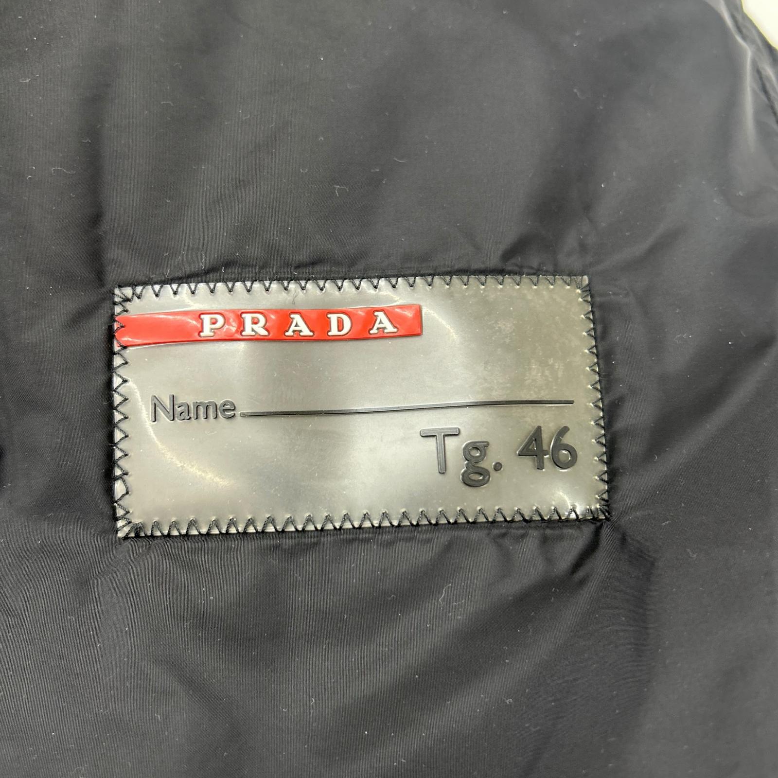 PRADA SPORT SGY470 Stand Collar Coat 46 Men's