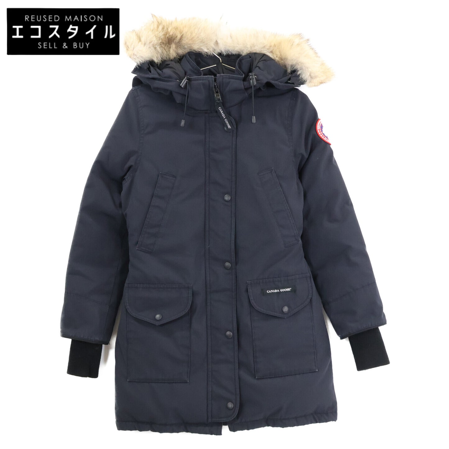 CANADA GOOSE 【Sazaby League Co., Ltd. domestic authentic product】6660LA TRILLIUM PARKA Fusion Fit Heritage Down Jacket FUSION XS/TP Women's