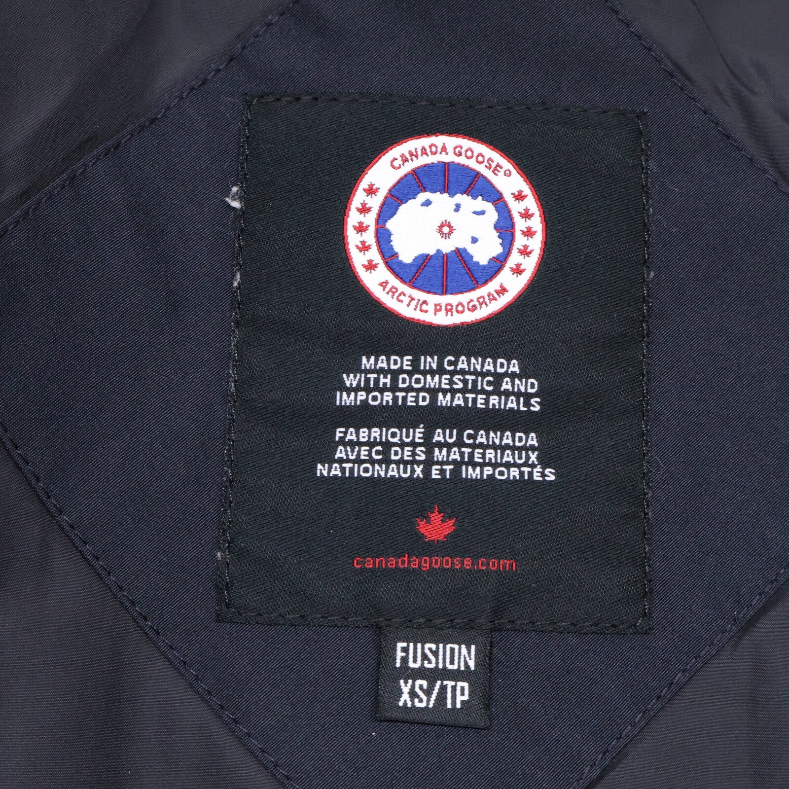 CANADA GOOSE 【Sazaby League Co., Ltd. domestic authentic product】6660LA TRILLIUM PARKA Fusion Fit Heritage Down Jacket FUSION XS/TP Women's