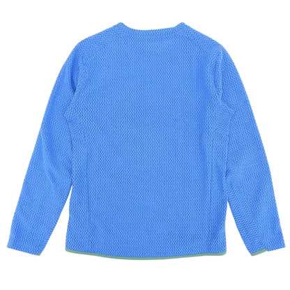Patagonia パタゴニア 美品 R1 エア・クルー スウェット トップス メンズ ブルー×グリーン S 40235 24年製 トップス