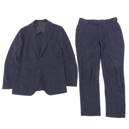 2B Side Vent Jacket & Pants Setup Suit Men's Navy 46 Suit Setup 46 Men's