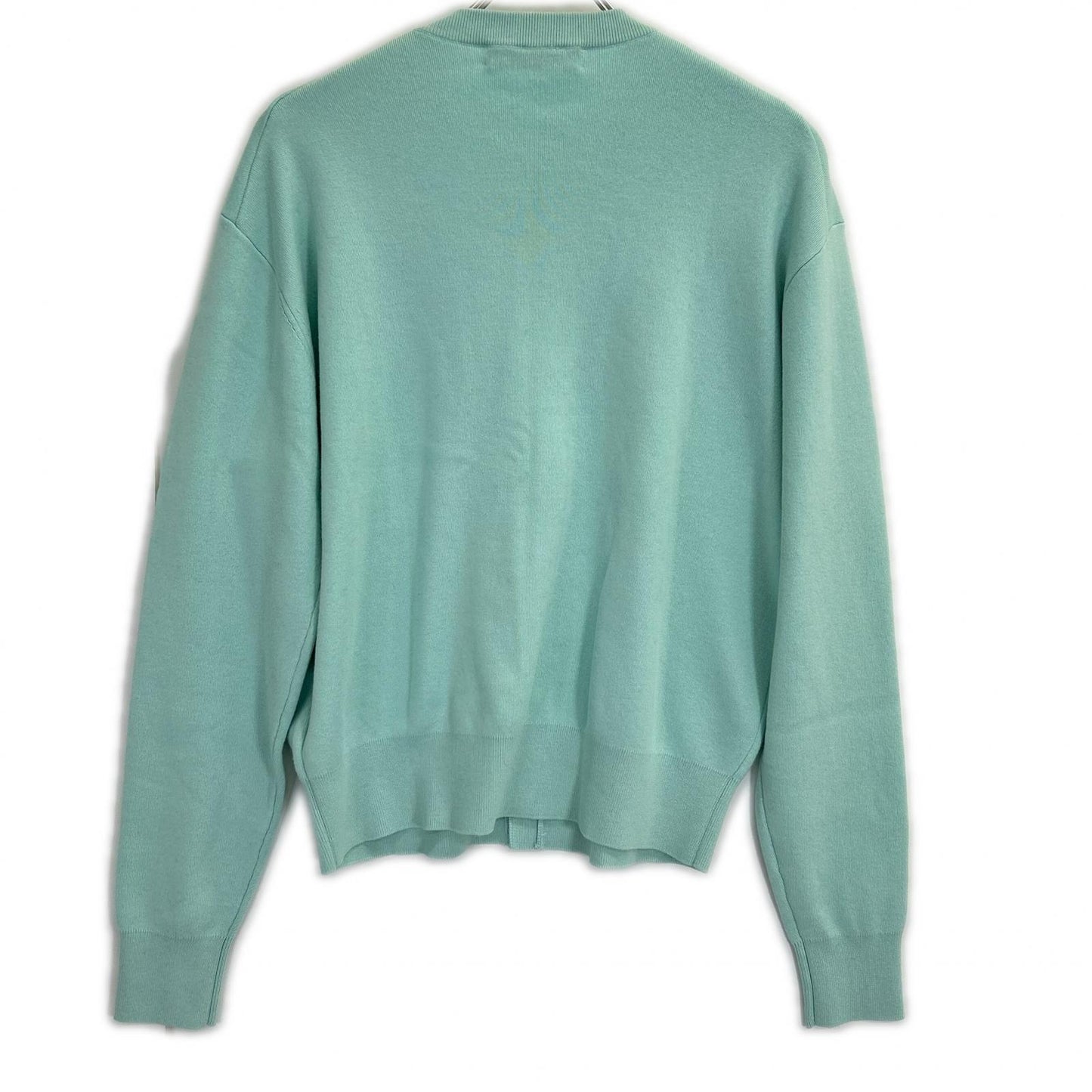 CABaN キャバン 24SS グリーン コットンカシミヤ ポケットクルーネックカーディガン トップス