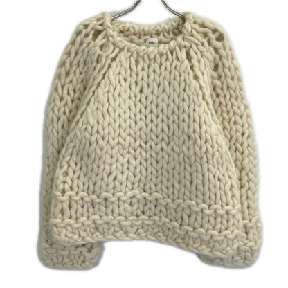 RHC Ron Herman RHC Ron Herman 3010800288 象牙色 100%羊毛 Candy Hand Knit 低针距针织上衣