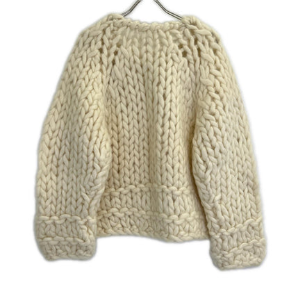 RHC Ron Herman RHC Ron Herman 3010800288 象牙色 100%羊毛 Candy Hand Knit 低针距针织上衣