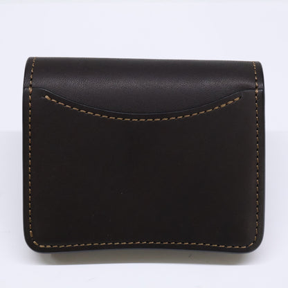 WILDSWANS 【Like New / Limited Edition from Direct Store】 CSS-PALM/NOV/EBExESD/CAM Palm Novonappa Calf/Embossed Saddle Pull-Up Mini Wallet Bi-fold Wallet (with coin purse) Men's