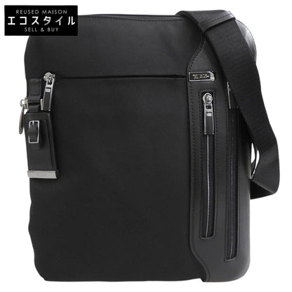 TUMI Arrive McCarren Micro Ballistic Crossbody Bag Black Men's 25105D Shoulder Bag - Excellent Condition