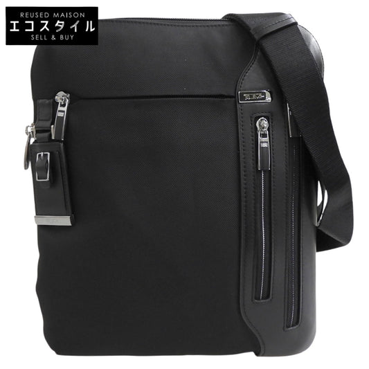 TUMI Arrive McCarren Micro Ballistic Crossbody Bag Black Men's 25105D Shoulder Bag - Excellent Condition