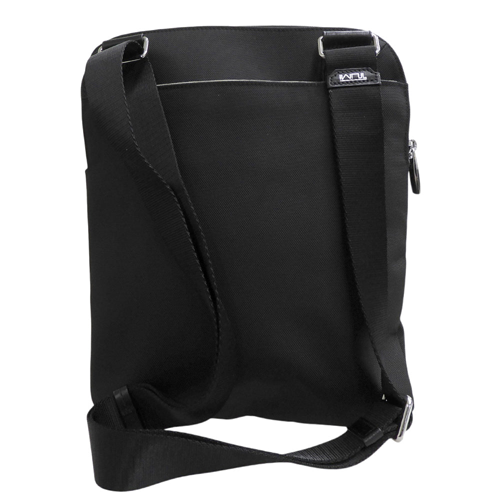 TUMI Arrive McCarren Micro Ballistic Crossbody Bag Black Men's 25105D Shoulder Bag - Excellent Condition