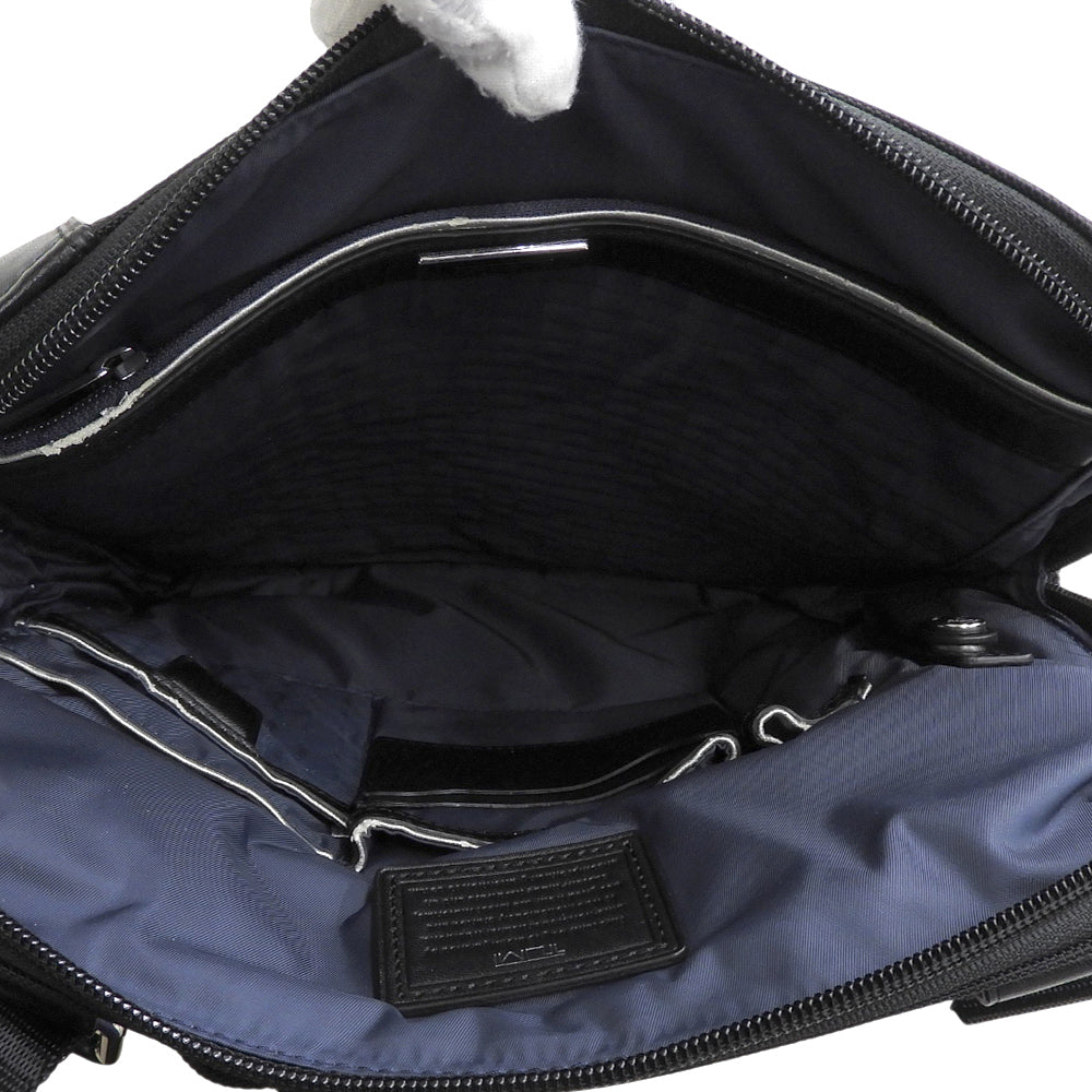TUMI Arrive McCarren Micro Ballistic Crossbody Bag Black Men's 25105D Shoulder Bag - Excellent Condition