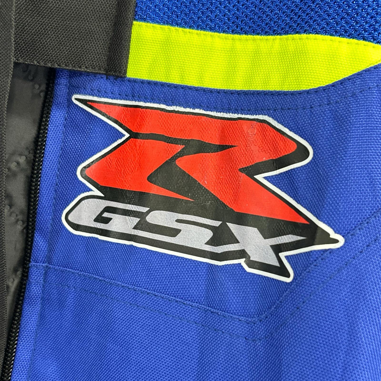 【SUZUKI】GSX 蓝色赛车夹克 男士夹克