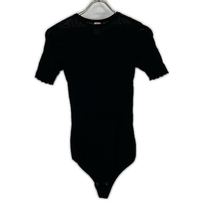 FETICO フェティコ FTC252-0716 ブラック STRETCH LACE KNIT BODYSUIT トップス