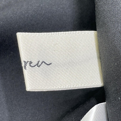 louren louren 黑色拼接长袖连衣裙 连衣裙