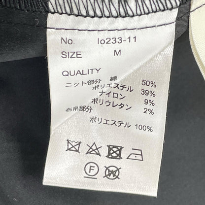 louren louren 黑色拼接长袖连衣裙 连衣裙