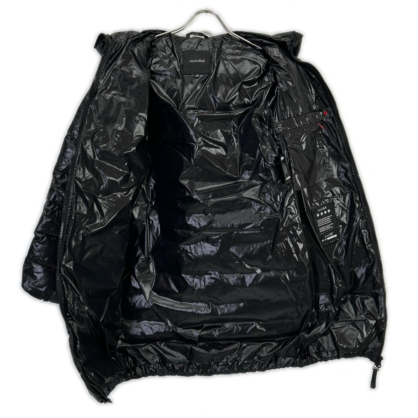DUVETICA Black ACE Full-zip Down Coat Coat 40 Ladies