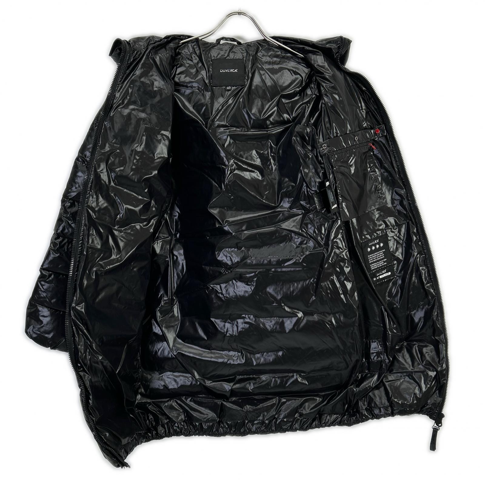 DUVETICA Black ACE Full-zip Down Coat Coat 40 Ladies
