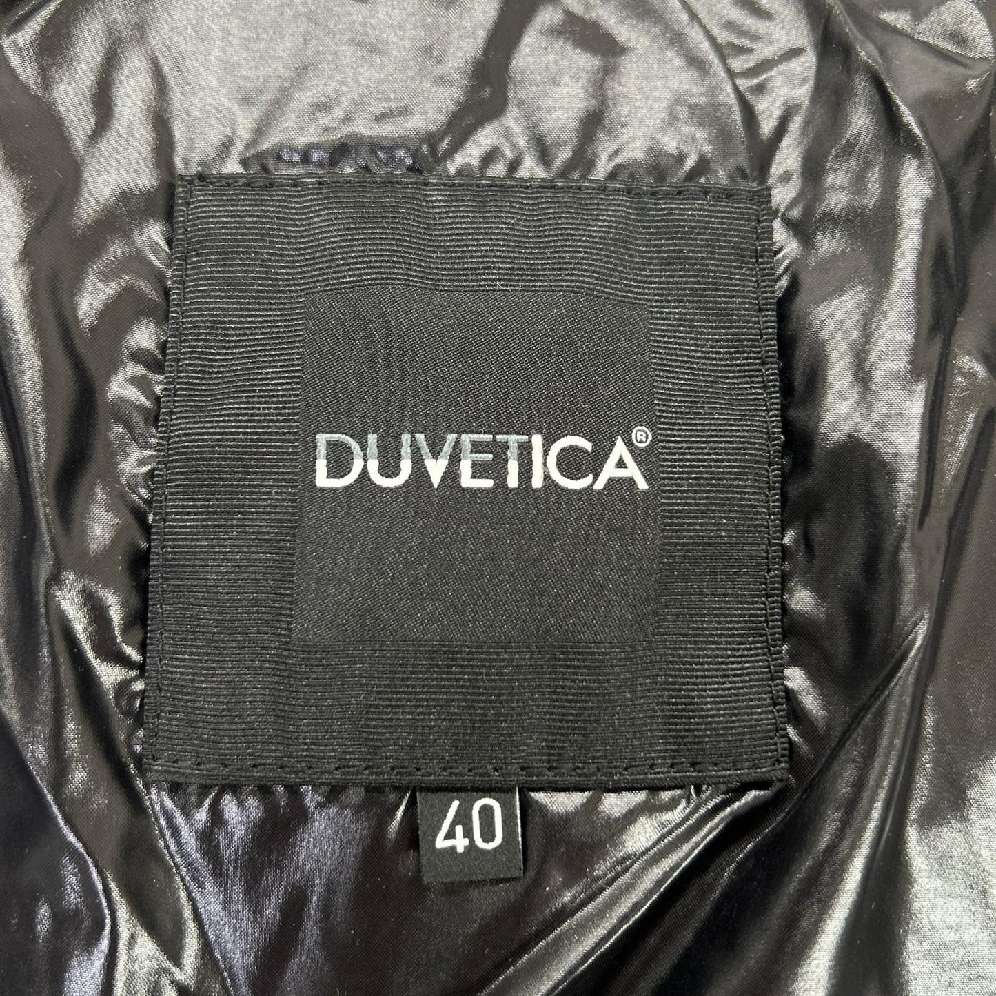 DUVETICA Black ACE Full-zip Down Coat Coat 40 Ladies