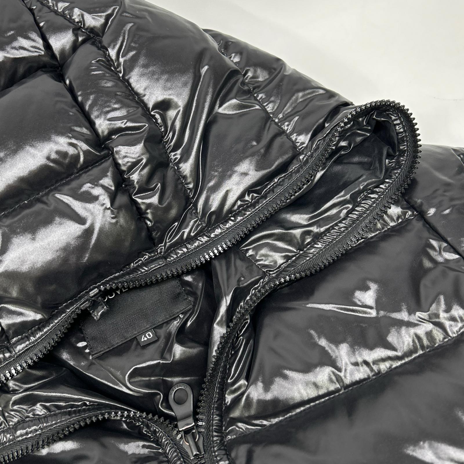 DUVETICA Black ACE Full-zip Down Coat Coat 40 Ladies