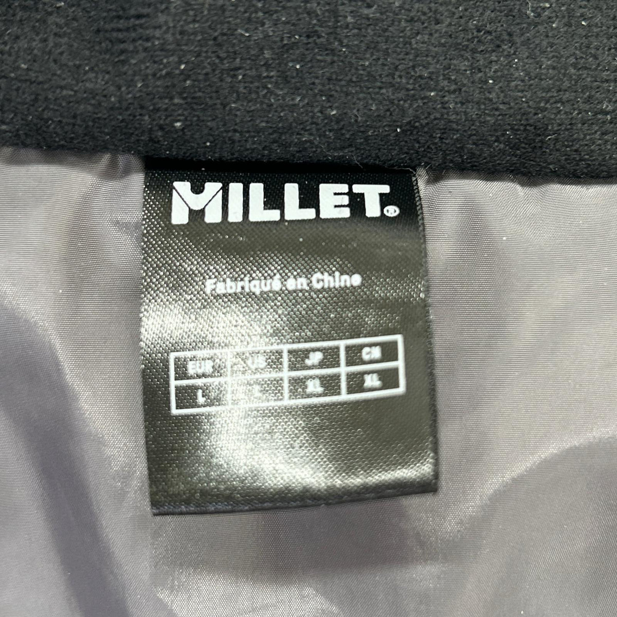 MILLET Millet MIV03122 Black POBEDA2 3-in-1 JKT nylon padded jacket Jacket