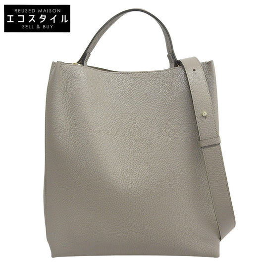 LORISTELLA ロリステッラ レザー 2WAY トートバッグ レディース グレー系 トートバッグ