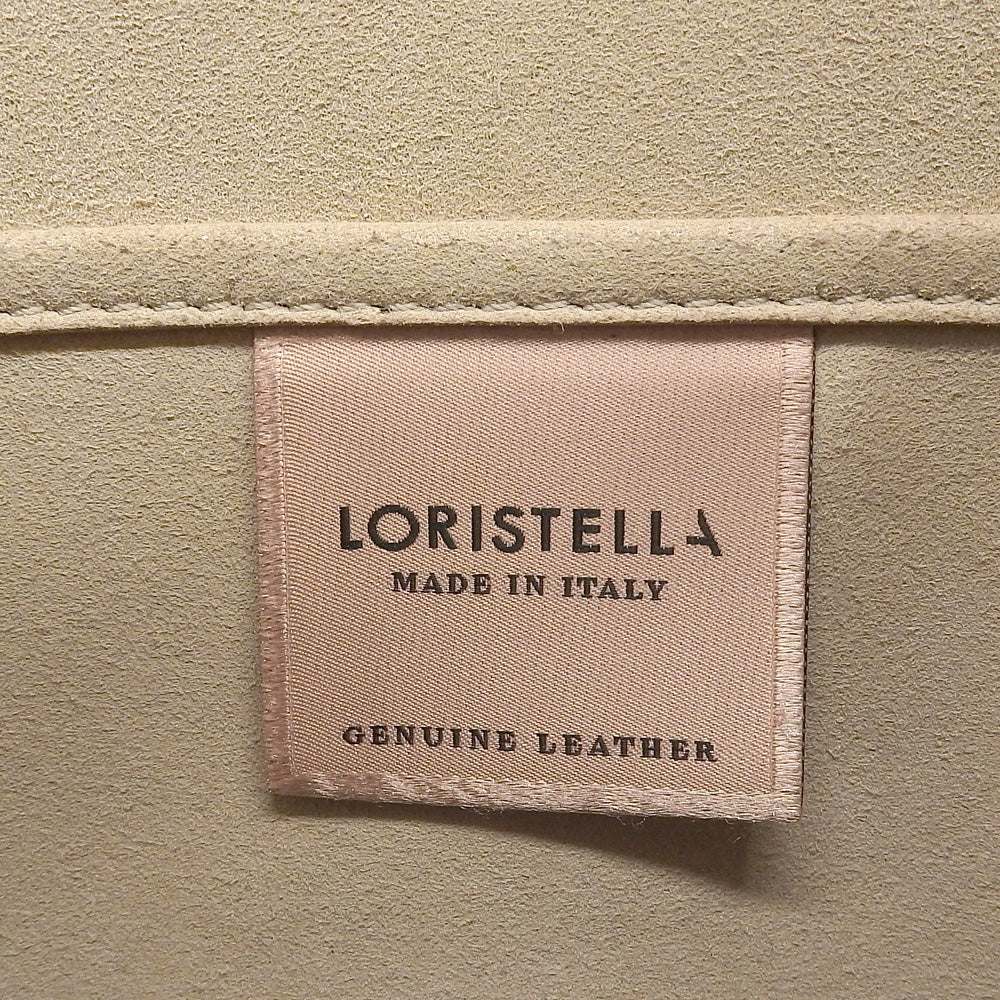 LORISTELLA Leather 2-Way Tote Bag Women's Grey Tote Bag
