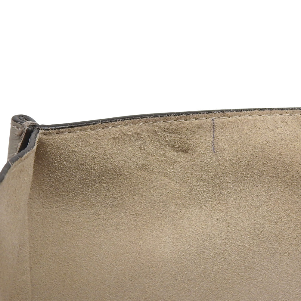 LORISTELLA Leather 2-Way Tote Bag Women's Grey Tote Bag