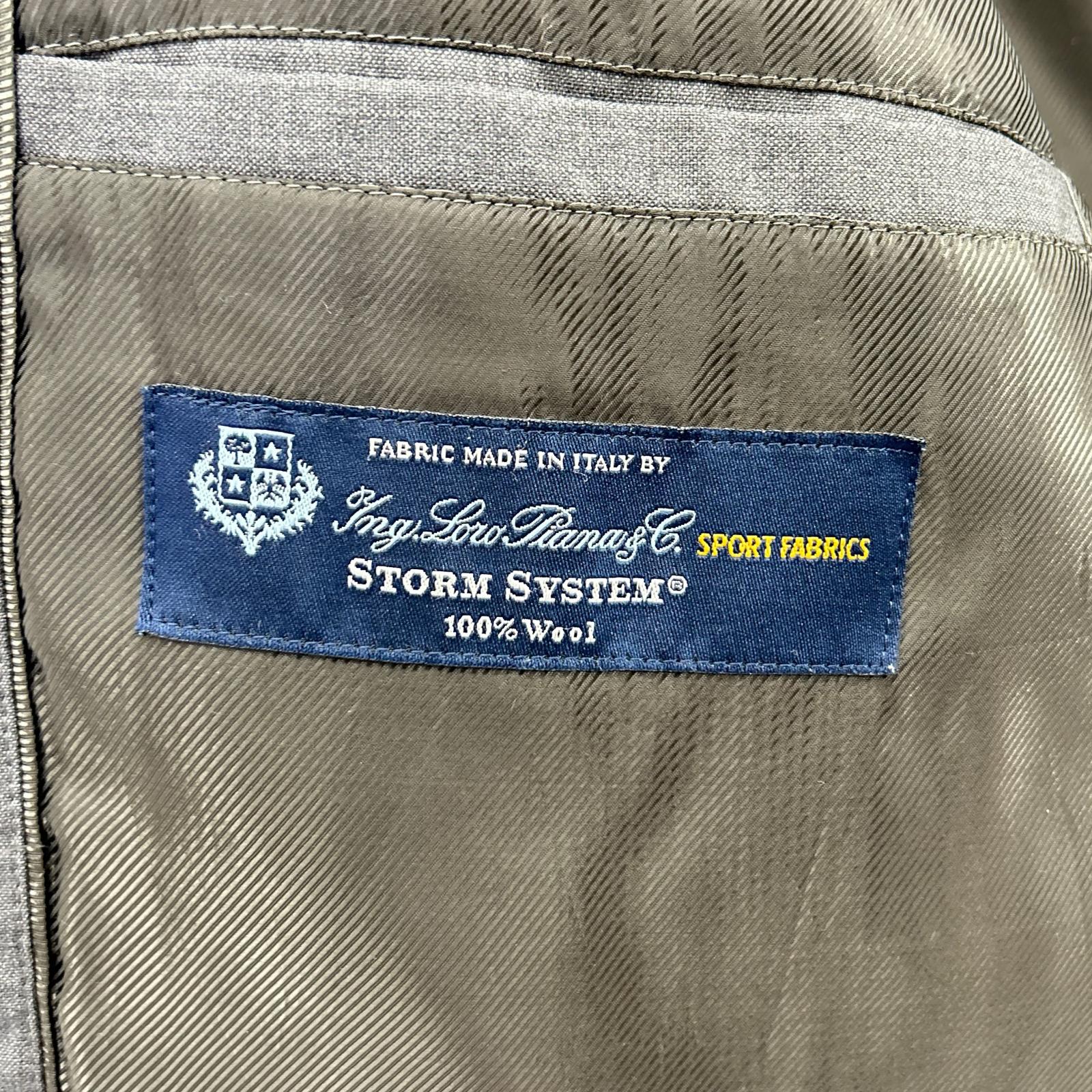 BrooksBrothers ブルックスブラザーズ グレー Loro piana生地 ウールダウンジャケット ジャケット