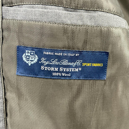 BrooksBrothers ブルックスブラザーズ グレー Loro piana生地 ウールダウンジャケット ジャケット