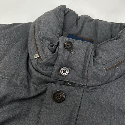 BrooksBrothers ブルックスブラザーズ グレー Loro piana生地 ウールダウンジャケット ジャケット