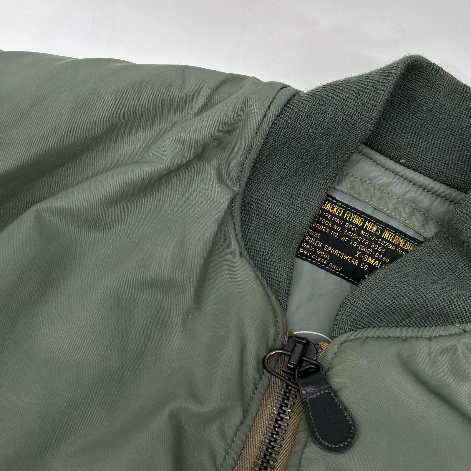 THE REAL MCCOY'S ザリアルマッコイズ MIL-J-8279A ROLEN SPORTSWAR社 MA-1 ナイロン ジャケット