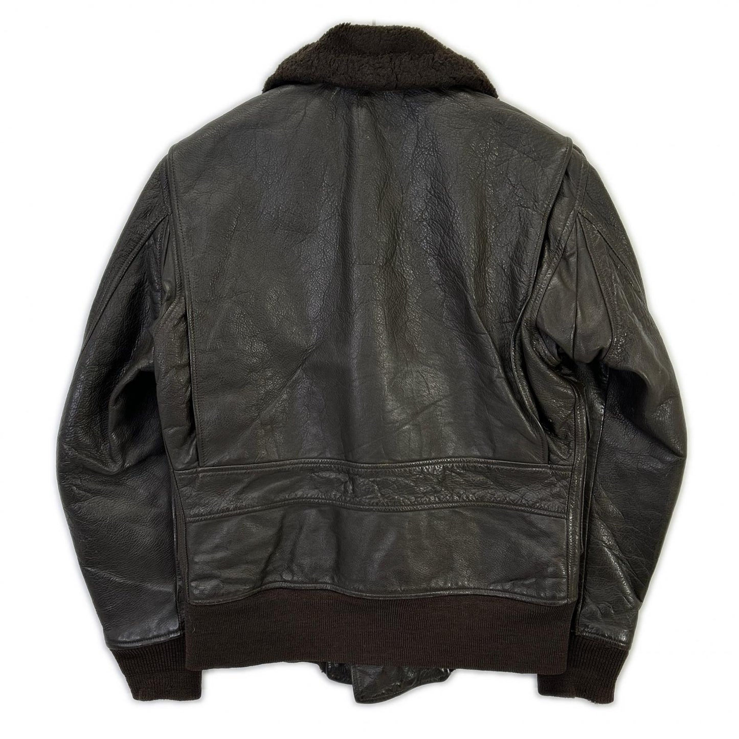 MILITARY ミリタリー MIL-J-7823E 70's ﾌﾞﾗｳﾝ STAR SPORTSWEAR社製 U.S NAVY G-1 Jacket ﾌﾗｲﾄｼﾞｬｹｯﾄ ジャケット 36 メンズ
