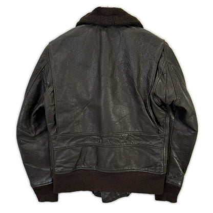 MILITARY ミリタリー MIL-J-7823E 70's ﾌﾞﾗｳﾝ STAR SPORTSWEAR社製 U.S NAVY G-1 Jacket ﾌﾗｲﾄｼﾞｬｹｯﾄ ジャケット 36 メンズ