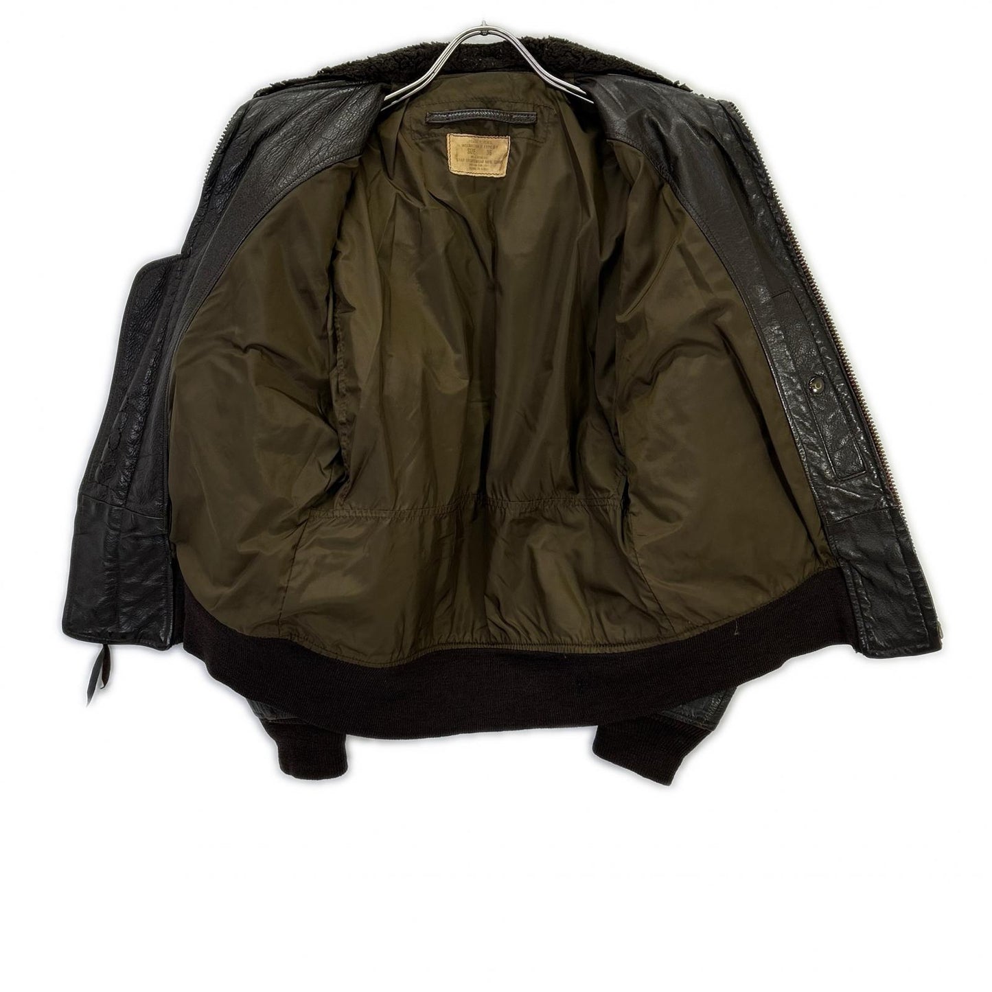 MILITARY ミリタリー MIL-J-7823E 70's ﾌﾞﾗｳﾝ STAR SPORTSWEAR社製 U.S NAVY G-1 Jacket ﾌﾗｲﾄｼﾞｬｹｯﾄ ジャケット 36 メンズ
