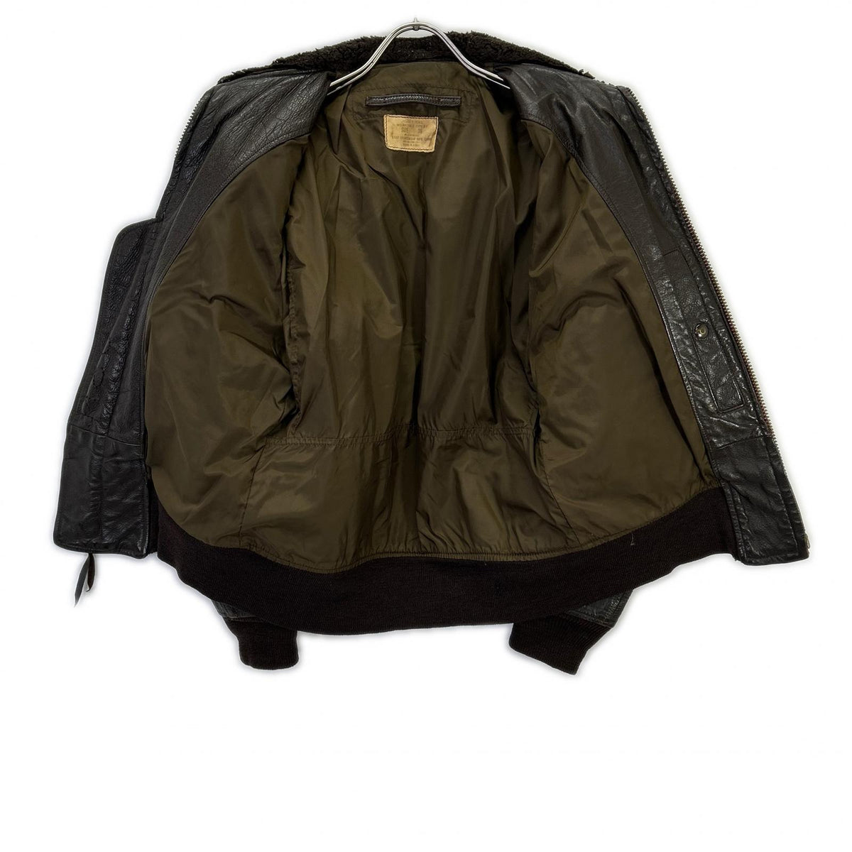 MILITARY ミリタリー MIL-J-7823E 70's ブラウン STAR SPORTSWEAR社製 U.S NAVY G-1 Jacket フライトジャケット ジャケット