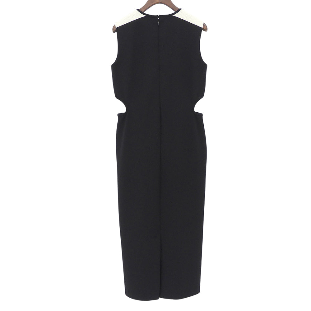 Black x Ivory Cylon Tweed Long Dress Women's Size 1 Dress 1 Women's