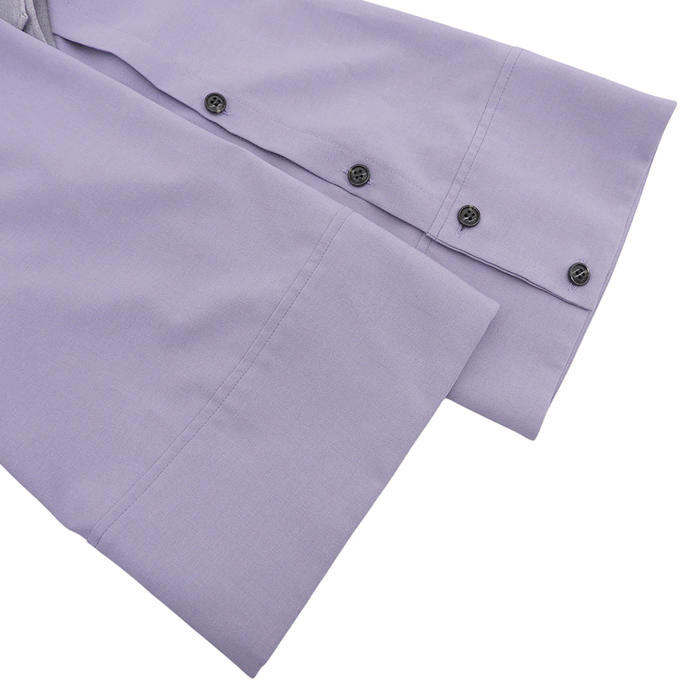 Excellent condition, purple slit sleeve flare shirt dress for women. FREE size.