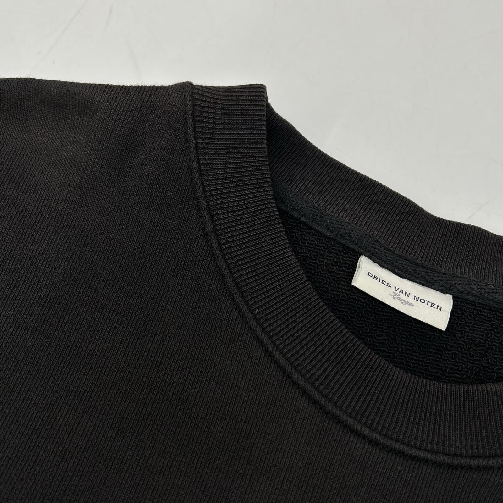 DRIES VAN NOTEN 德赖斯·范诺顿 15-1 木炭色圆领套头衫 上衣