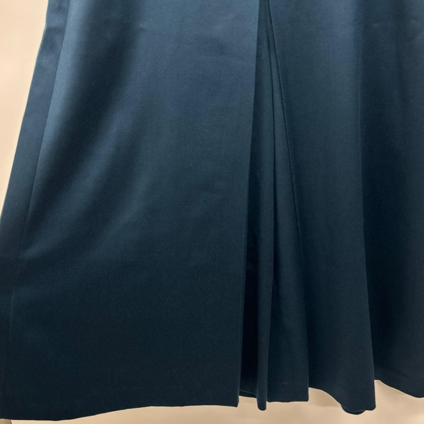 B1054AFP056 ﾌﾞﾙｰ ｳｰﾙｻﾃﾝｷｭﾛｯﾄﾊﾟﾝﾂ ボトムス 36 レディース