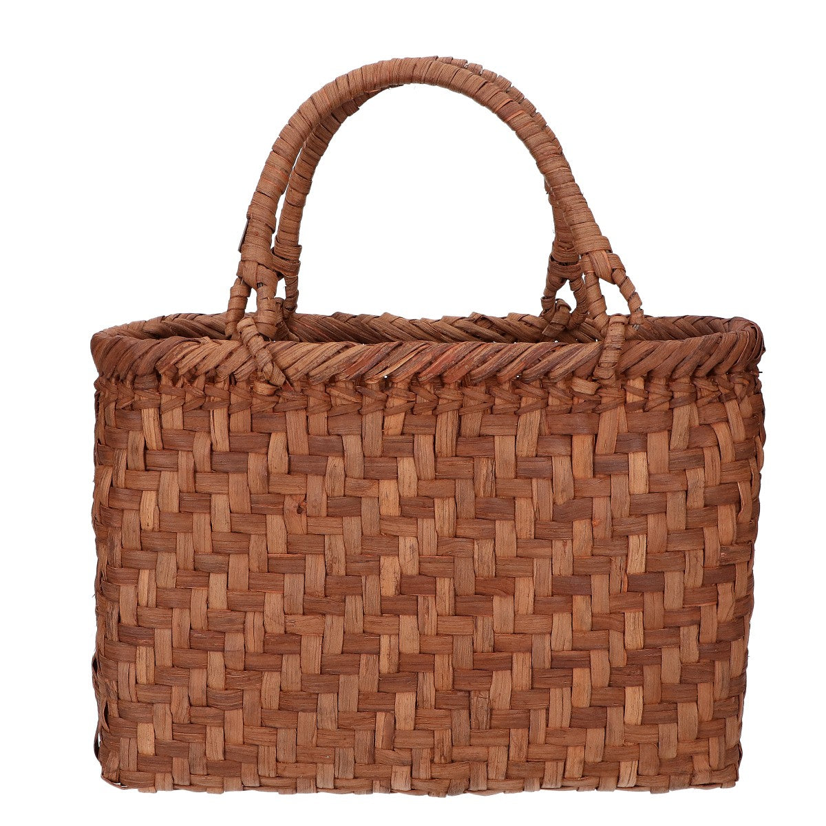 Wild Grape Vine Yamabudo [Excellent Condition] Ajiro Weave Basket Bag Tote Bag