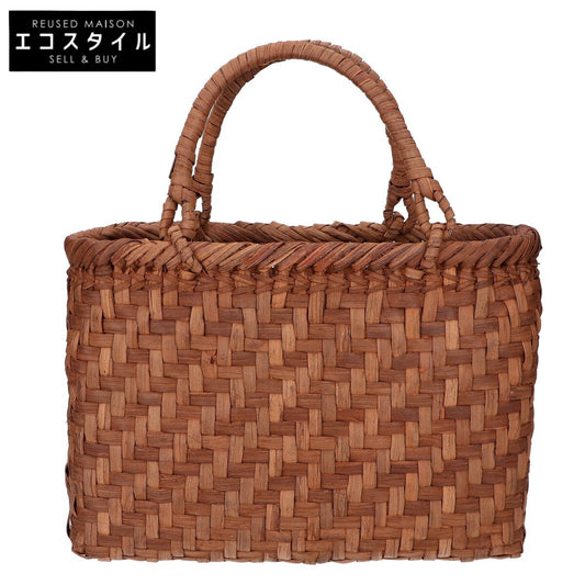 Wild Grape Vine Yamabudo [Excellent Condition] Ajiro Weave Basket Bag Tote Bag