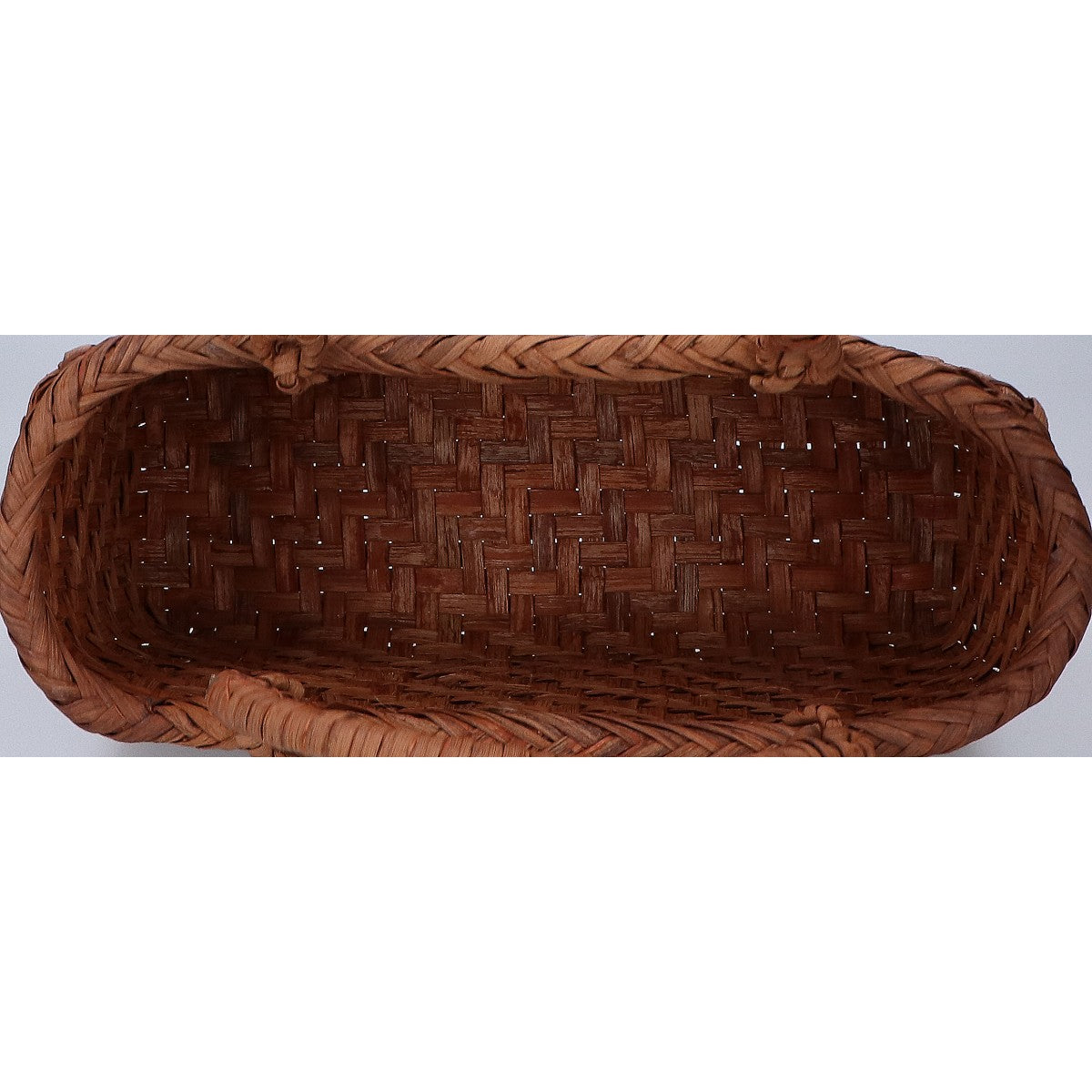 Wild Grape Vine Yamabudo [Excellent Condition] Ajiro Weave Basket Bag Tote Bag