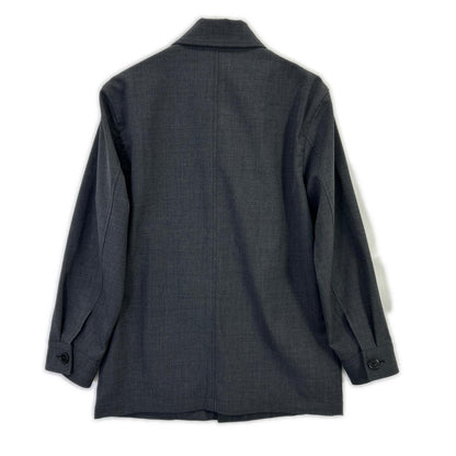 Theory セオリー 02-2309003 グレー Bond Wool Twill Selk PA シャツジャケット ジャケット