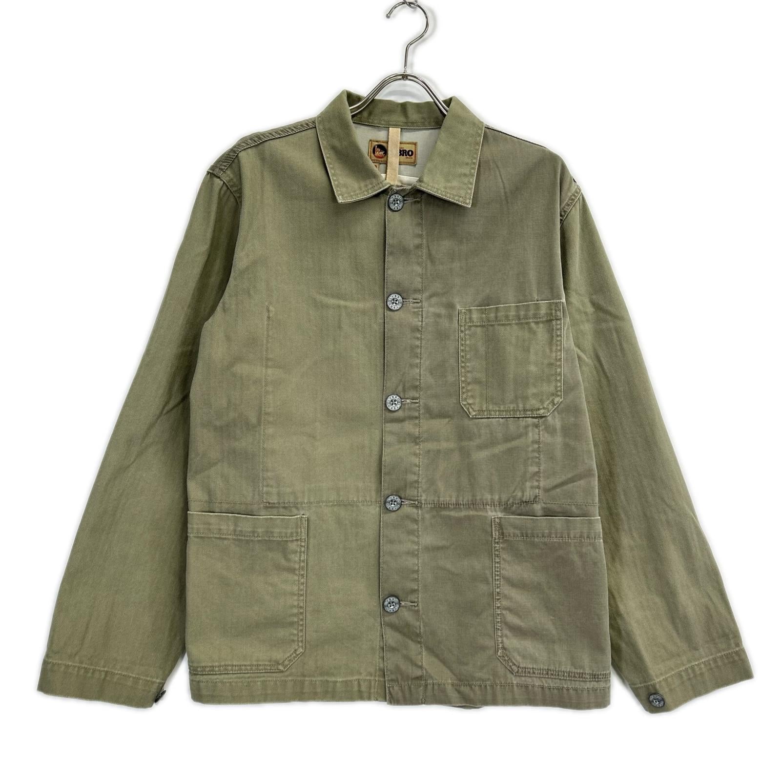NIGEL CABOURN ナイジェルケーボン 【LYBRO】セージグリーン コットン ミックスフィールドジャケット ジャケット