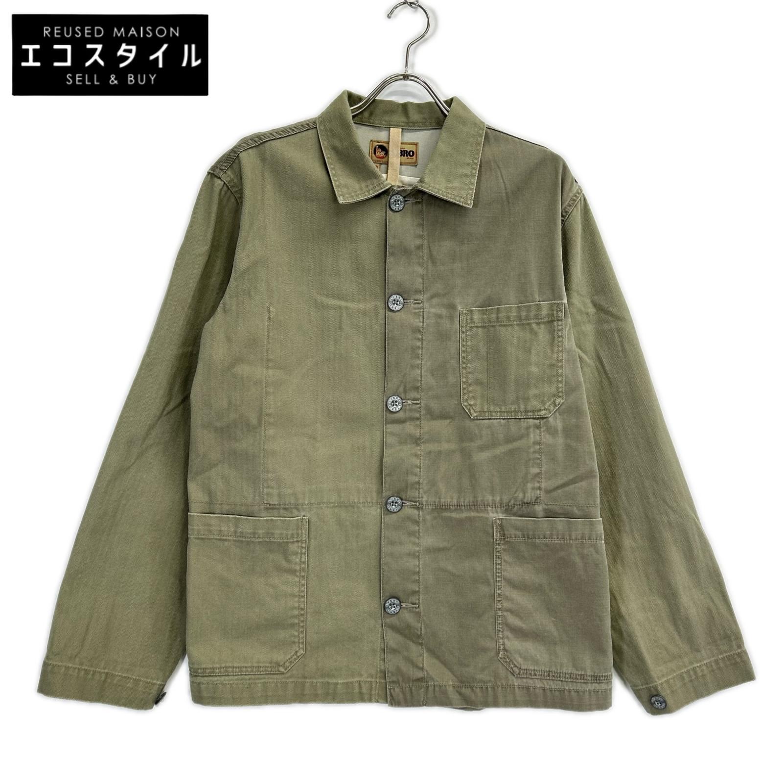 NIGEL CABOURN ナイジェルケーボン 【LYBRO】セージグリーン コットン ミックスフィールドジャケット ジャケット